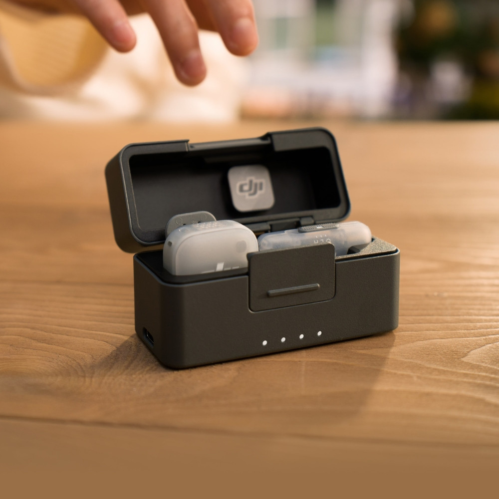 DJI Mic Mini 2 1 TX 1 Mobile RX Charging Case sistem de microfon wireless